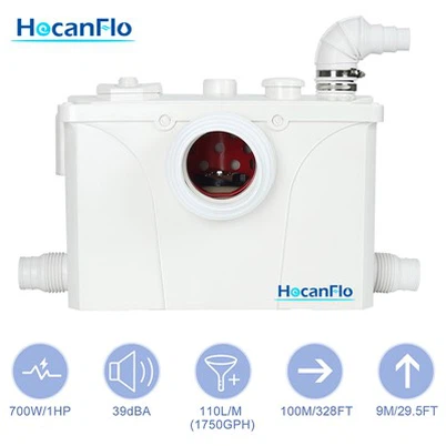 ¿Se puede utilizar una bomba maceradora potente en un túnel de lavado?